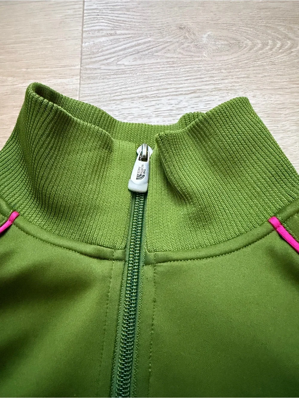 RARE Y2K The North Face A5 Series Full Zip Track Jacket Women S Olive Green Pink